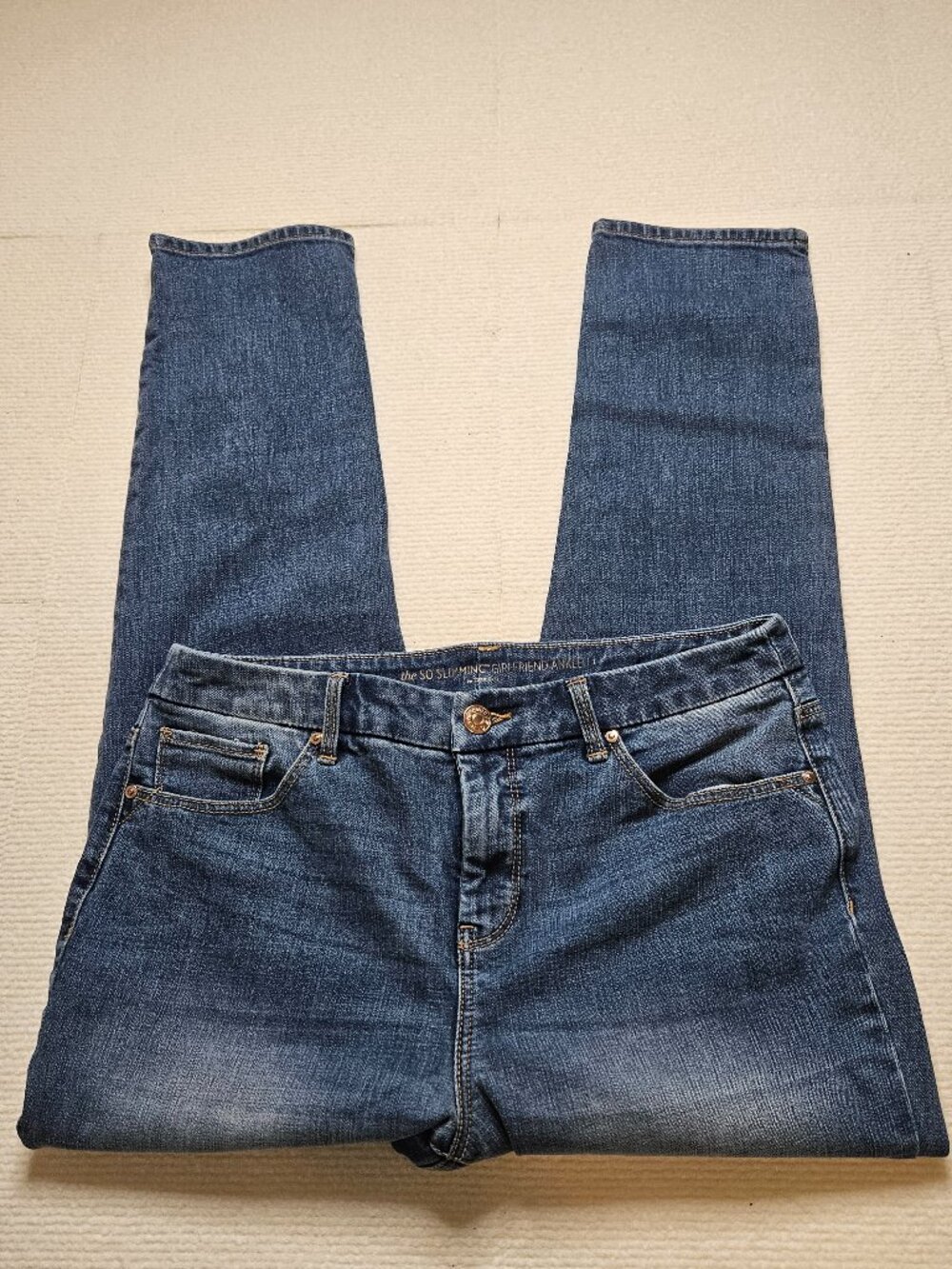 Chico's "The So Slimming Girlfriend Ankle Jean" - size 1 Petite